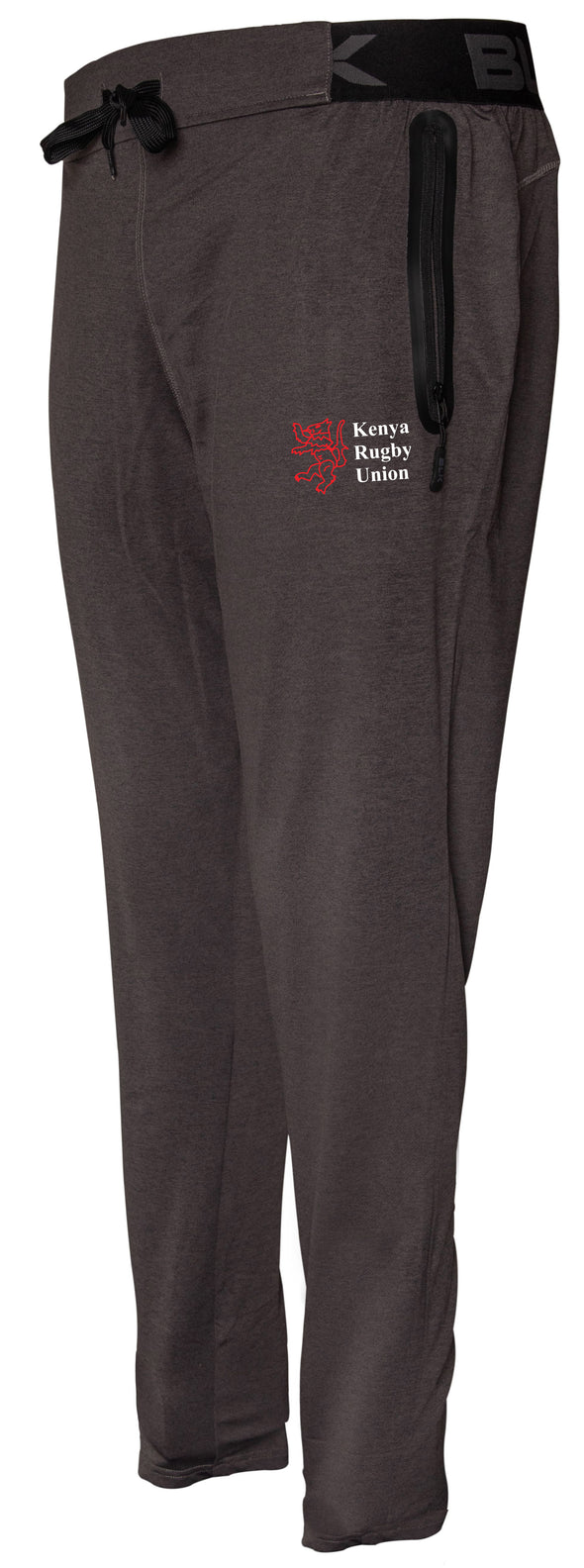 Kenya Rugby Tapered Training Pant - Charcoal