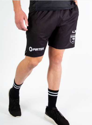 New Zealand Kiwis Training Shorts - Black
