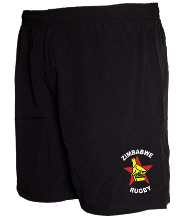 Zimbabwe Tek VI 8” Gym Shorts - Black